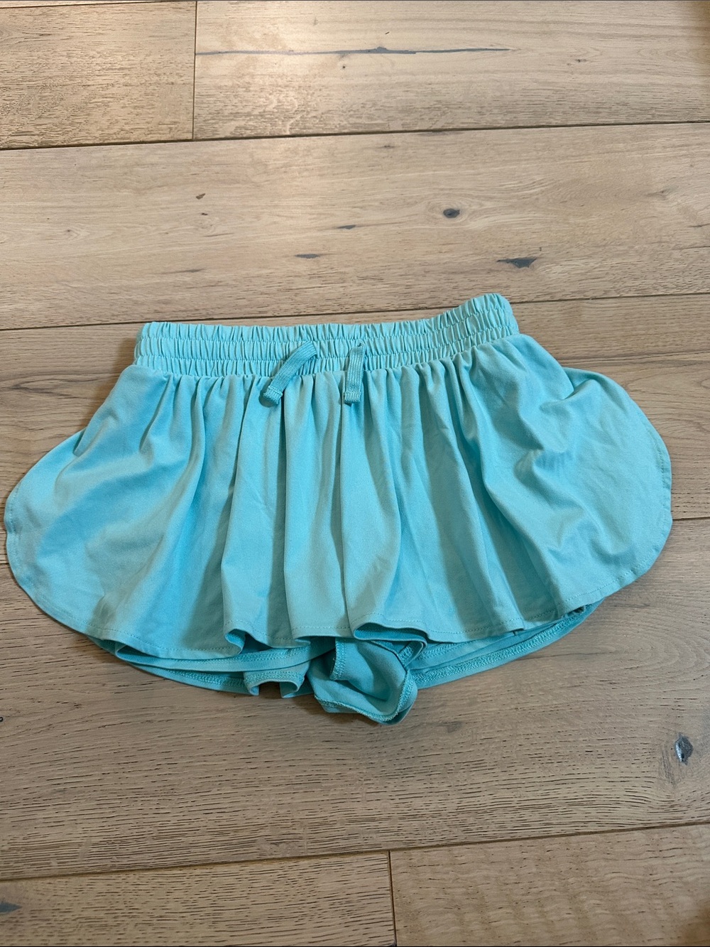 abercrombie kids Light Blue Skirted Shorts